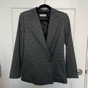 MANGO double breasted blazer size XS